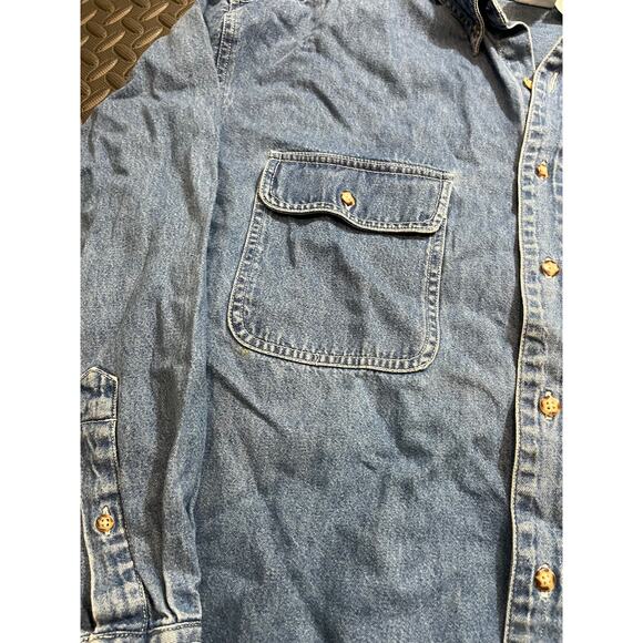 Vintage 1992 Acme Clothing Co. Looney Tunes Embroidered Button Up Shirt Small - Picture 7 of 10